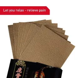 Sumifun - Tigerbalsam - Schmerzlindernde Pflaster - Rücken-/Nackenmuskulatur/Gelenke - 100 Stück
