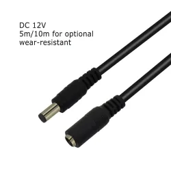 Stromverlängerungs-Gleichstromkabel – HD – 5,5 mm * 2,1 mm – für Überwachungskamera