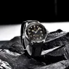PAGANI DESIGN – modische Automatikuhr – Nylonarmband – schwarz