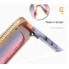 Quadratische Vintage-Sonnenbrille – UV400