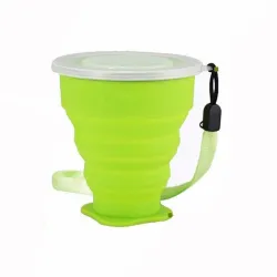 Faltbarer Silikonbecher – BPA-frei – 200 ml