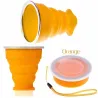 Faltbarer Silikonbecher – BPA-frei – 200 ml