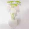 LED-Nachtlicht - Wandstecker - bunte Pilze / Lotusblume