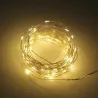 Solar – LED-Lichterkette – Lichterkette – wasserdicht – Weihnachtsdekoration für den Außenbereich – 10 m – 20 m