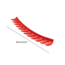 Motorradhelm-Dekoration – reflektierende Spikes