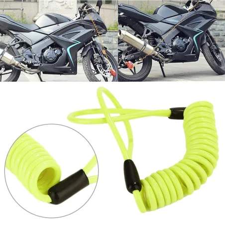 Motorrad-Scheibenschloss – Diebstahlsicherungskabel