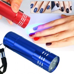 9 LED – UV-Licht-Taschenlampe – schneller Mini-Nageltrockner