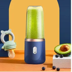 Multifunktions-Mixer mit 6 Klingen – Entsafter/Smoothie-Maker/Eis-Crusher – USB