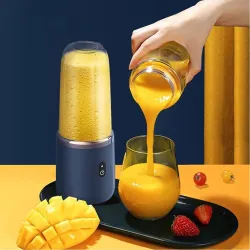 Multifunktions-Mixer mit 6 Klingen – Entsafter/Smoothie-Maker/Eis-Crusher – USB