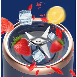 Multifunktions-Mixer mit 6 Klingen – Entsafter/Smoothie-Maker/Eis-Crusher – USB