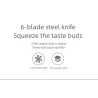 Multifunction 6-blades blender - juicer / smoothie maker / ice crusher - USBDrinkware