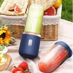 Multifunktions-Mixer mit 6 Klingen – Entsafter/Smoothie-Maker/Eis-Crusher – USB