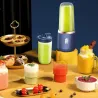 Multifunktions-Mixer mit 6 Klingen – Entsafter/Smoothie-Maker/Eis-Crusher – USB