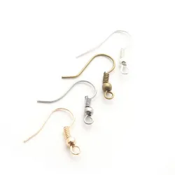 Metallohrringhaken – 20 * 22 mm – 200 Stück