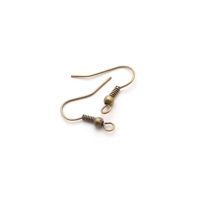 Metallohrringhaken – 20 * 22 mm – 200 Stück