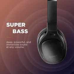 COWIN E9 – kabellose Bluetooth-Kopfhörer – mit Mikrofon – hybride aktive Geräuschunterdrückung