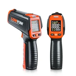 Digitales Infrarot-Thermometer – berührungsloser Handpistolenlaser mit LCD-Display