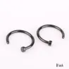Nasenring - Piercing - Edelstahl - 2 Stück