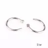 Nasenring - Piercing - Edelstahl - 2 Stück