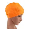 Waterproof silicone swimming cap - unisexSwimming