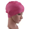 Waterproof silicone swimming cap - unisexSwimming