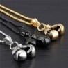 Necklace with double boxing gloves pendantNecklaces