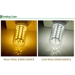 LED lamp bulb - SMD 5730 - 220V - E14 - E27Bulbs
