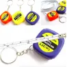 Mini measuring tape - automatic telescopic ruler - with keychain - 1mKeyrings