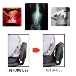 Lower back support - mesh chair cushionMassage