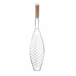 Grill mesh basket - for meat / fish / vegetablesBBQ