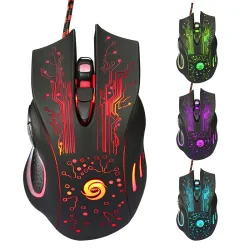Optische kabelgebundene Gaming-Maus – USB – LED – 3200 DPI