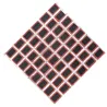 Fahrradreifen-Reparaturaufkleber – quadratisch/rund – 25 mm – 48 Stück