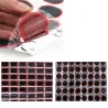 Fahrradreifen-Reparaturaufkleber – quadratisch/rund – 25 mm – 48 Stück