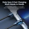 USB fast charging cable - for iPhone - with LED displayCables