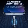 USB-Schnellladekabel – für iPhone – mit LED-Anzeige
