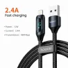 USB-Schnellladekabel – für iPhone – mit LED-Anzeige
