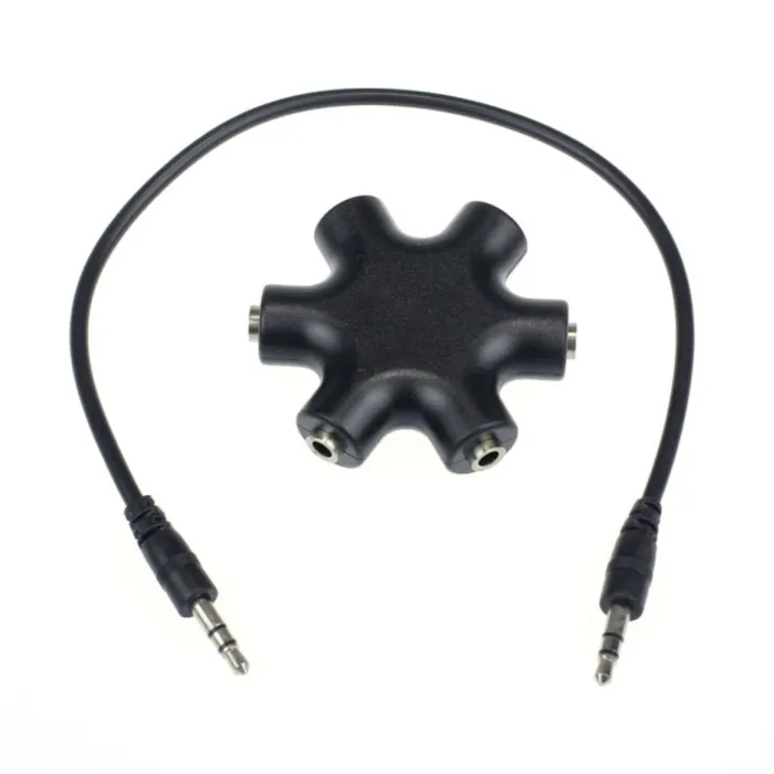 3,5-mm-Klinken-Audio-Splitter – 1 bis 5