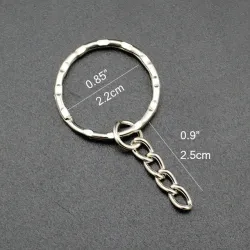Vintage silver elephant - keychainKeyrings