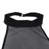 Sexy durchsichtiges Oberteil mit kurzem Neckholder aus Netzstoff