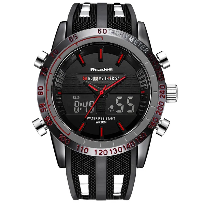 Digital Quartz watch - waterproof - LEDWatches