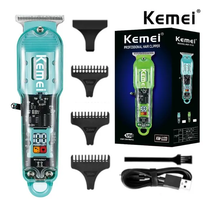 Kemei 1113 – professioneller Haarschneider – Trimmer – USB