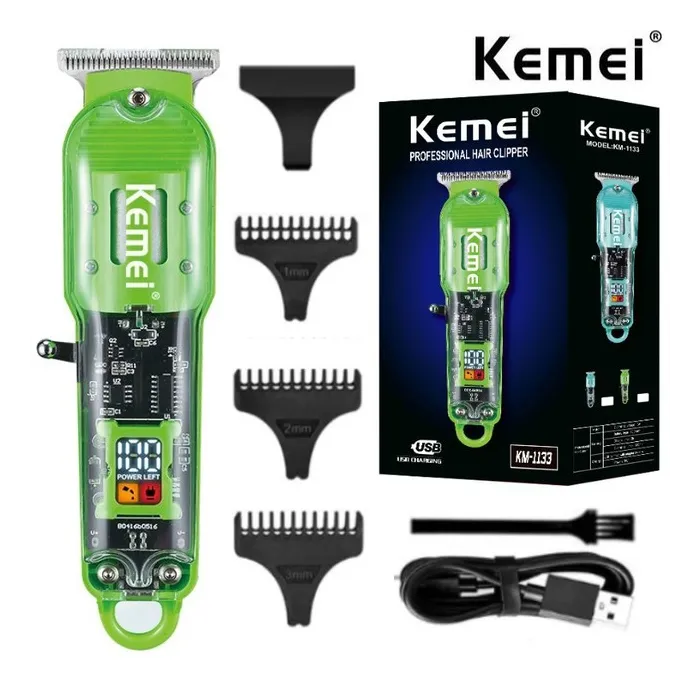 Kemei 1113 – professioneller Haarschneider – Trimmer – USB
