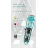 Kemei 1113 – professioneller Haarschneider – Trimmer – USB