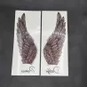 Temporary tattoo - sticker - angel wings - 2 piecesStickers