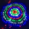Buntes Pfauennetz – LED-Lichterkette – 3 m