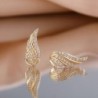 Crystal angel wings earringsEarrings