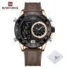 NAVIFORCE – Militär-Sportuhr – Quarz – LCD – leuchtend – wasserdicht