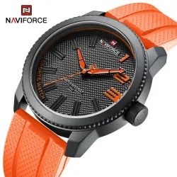 NAVIFORCE – Sport-Quarzuhr – wasserdicht – Silikonarmband – wasserdicht