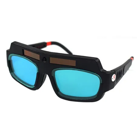 Schweißerbrille – Anti-Schock-Linse – solarbetrieben – automatische Verdunkelung