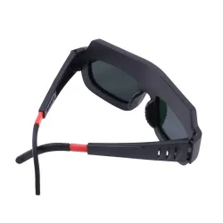 Schweißerbrille – Anti-Schock-Linse – solarbetrieben – automatische Verdunkelung